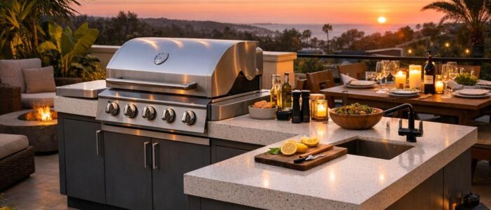 Abende unter freiem Himmel: So wird deine Terrasse zur Genusszone mit Grill und Kochfläche